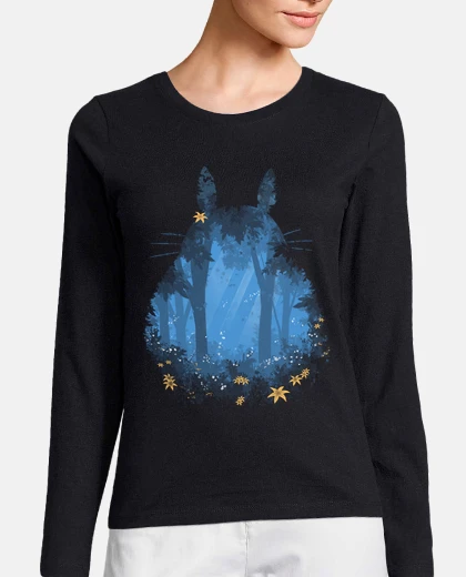 T-shirt blu totoro