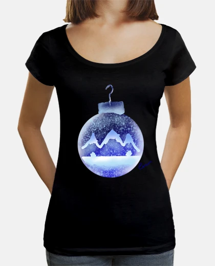 T-shirt blue ball