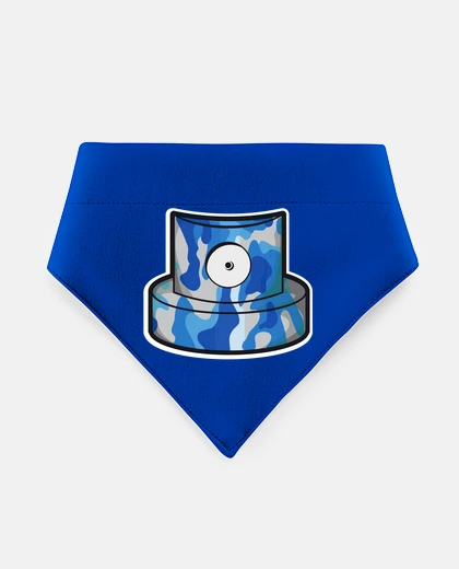 Mascotas blue cap camouflage