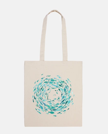 Bag blue fish