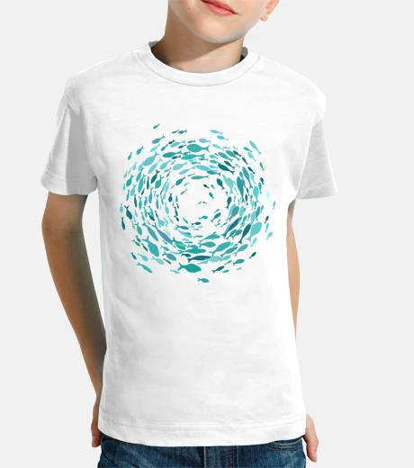 Kids blue fish