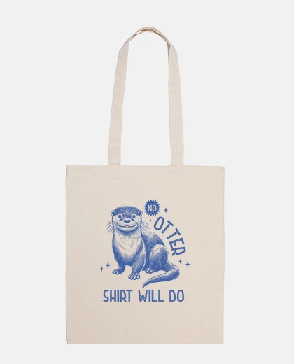 Bag blue otter