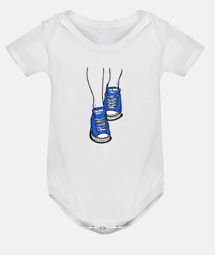 Kids blue sneakers