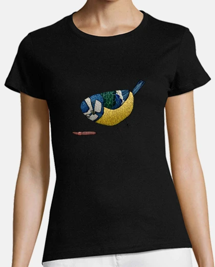 T-shirt Blue Tit Ladies
