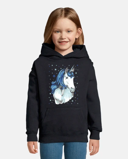 Kids blue unicorn