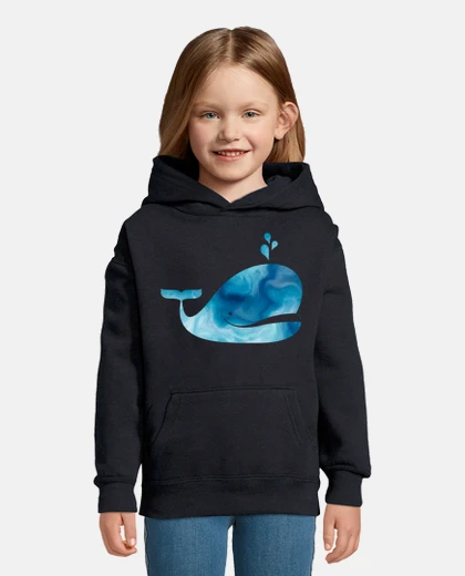 Kids blue whale