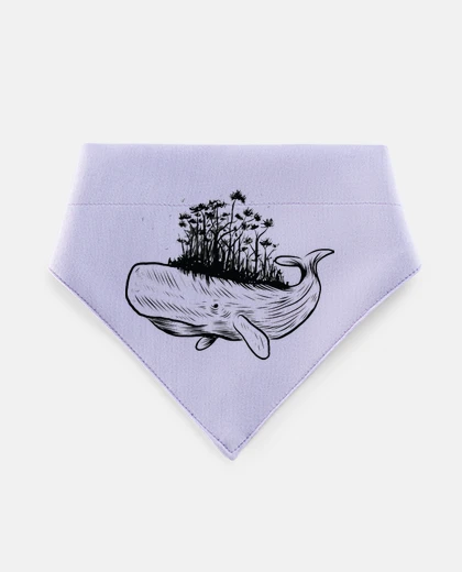 Mascotas blue whale with palm forest party port