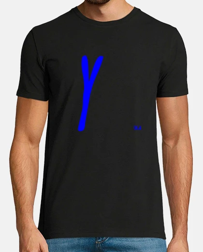 T-shirt blue yoga y oversized
