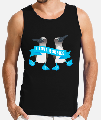 Blue-footed boobies' Men's Premium Tank Top