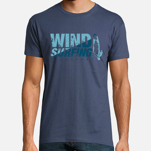 blue windsurfing