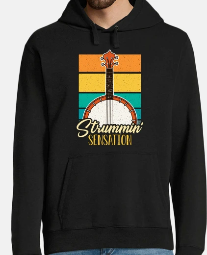 Hoodie Bluegrass Music Strummin Sensation