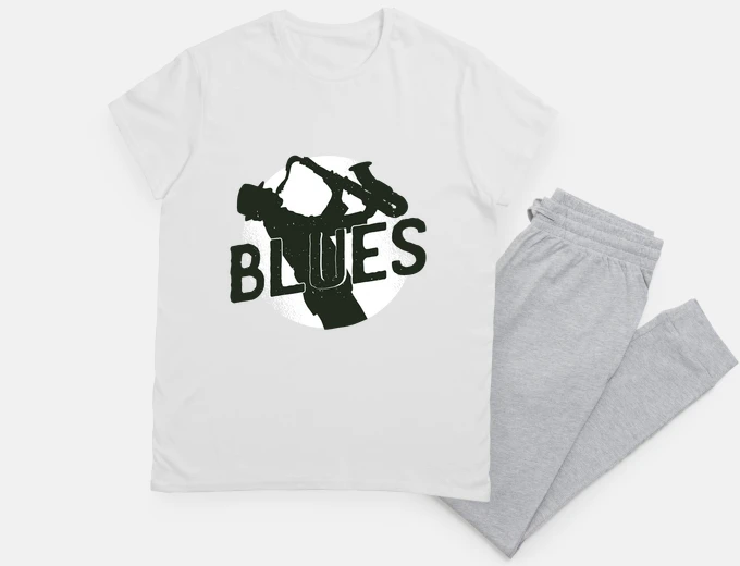Pigiama blues del sassofono