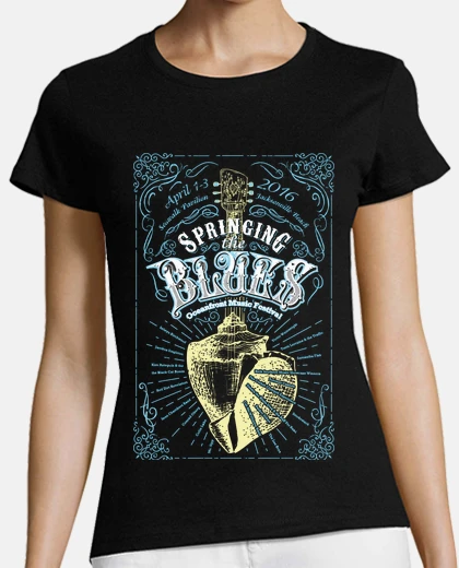 Tee-shirt blues printanier