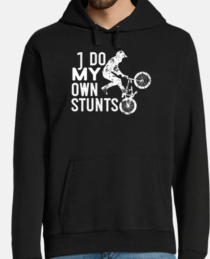 Hoodie bmx humor bike acrobatics gift