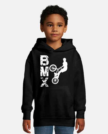 Kids bmx race bike cyclist rider trick