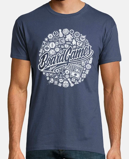 T-shirt boardgames addict v2
