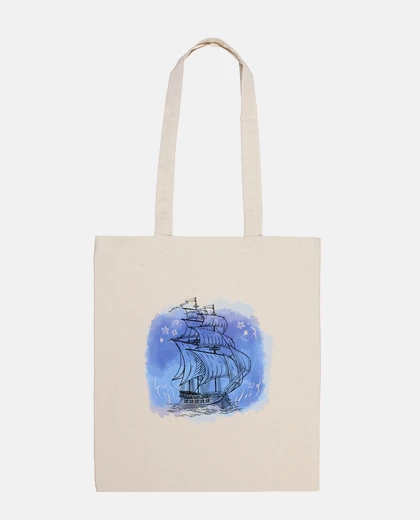 Bag boat sailboat sailor sea brittany