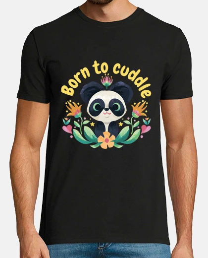 T-shirt bobo born to have hugs, humor,
