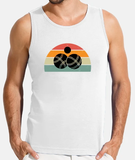 T-shirt bocce vintage regalo bombetta nonno