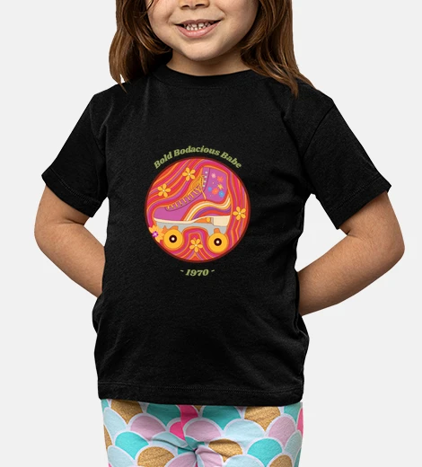 Ropa bodacious 70s retro roller girl skate v