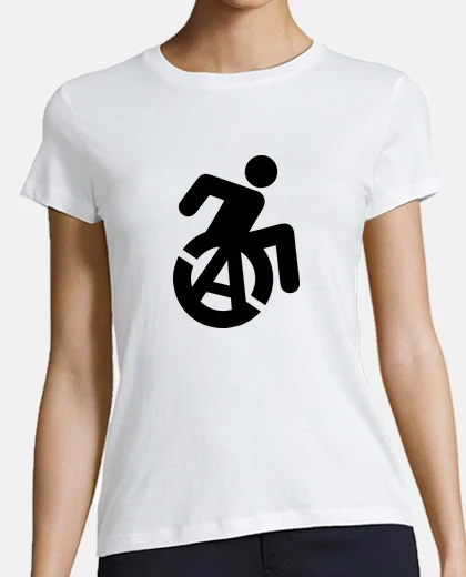 T-shirt body anarkía. t-shirt manica corta donna