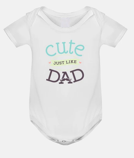 Kids body baby newborn child cute just like dad