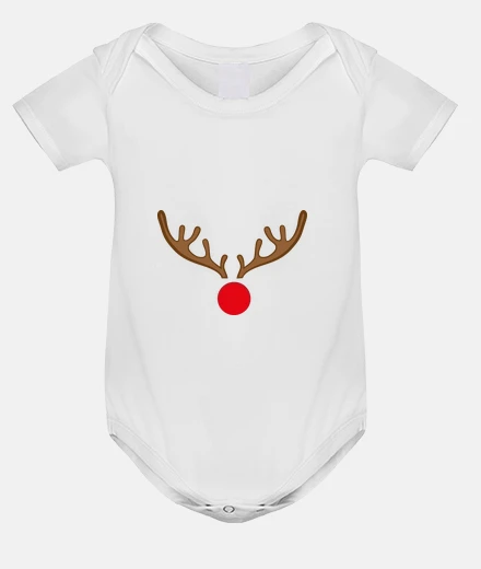 Ropa Body bebé, blanco Rudolf