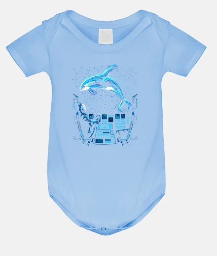 Vêtements Body bébé, bleu ciel