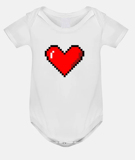 Ropa Body bebé corazón