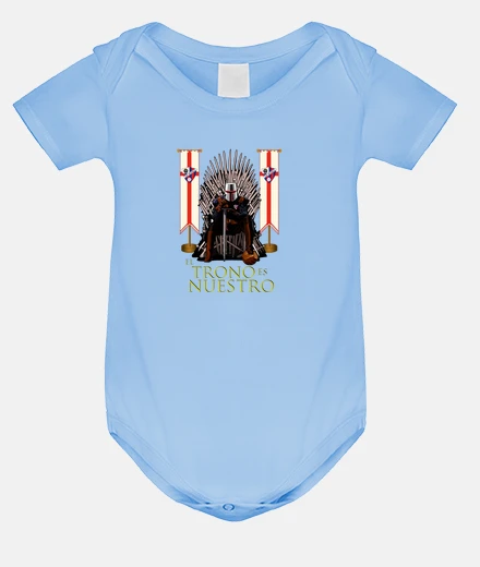 Ropa Body bebé SDHuesca El Trono es Nuestro