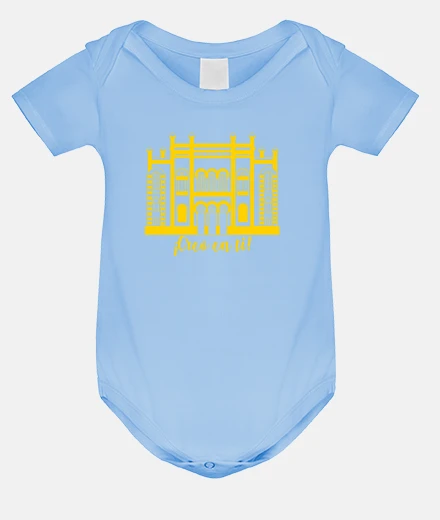 Ropa Body Bebé Teatro Falla Creo en ti Amarillo
