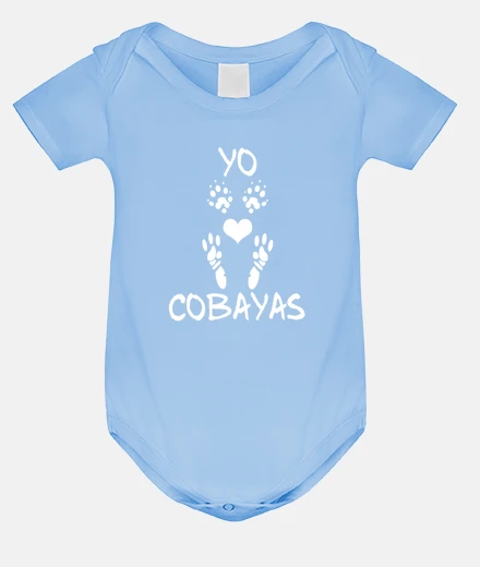 Ropa Body bebé Yo amo las cobayas