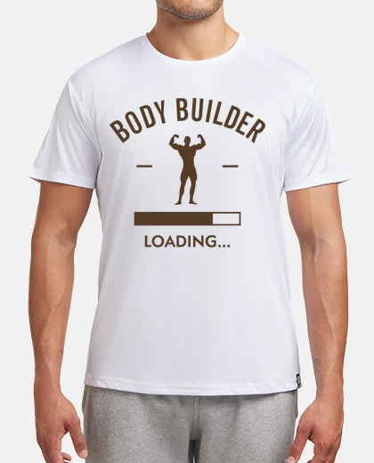 T-shirt body builder - caricamento in corso 