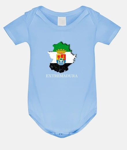 BODY EXTREMADURA MAPA 3D BANDERA NOMBRE