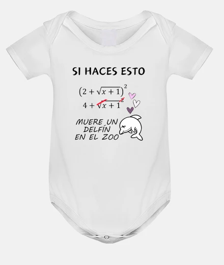 Kids body humor math dolphin - math error