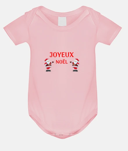 Vêtements body joyeux noel père noel