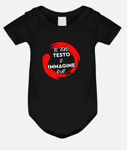 Abbigliamento Body neonato personallzzato