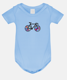 Body bebé Bicicleta