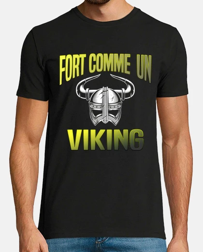T-shirt bodybuilding - forte come un vichingo