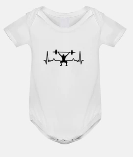 Bodybuilding Heartbeat Line Funny Gifts
