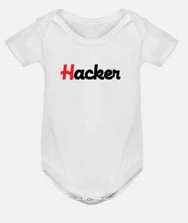 bodysuit baby hacker - geek - hacking