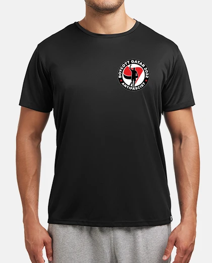 T-shirt boicottaggio qatar 2022 tecnica 2 calcio