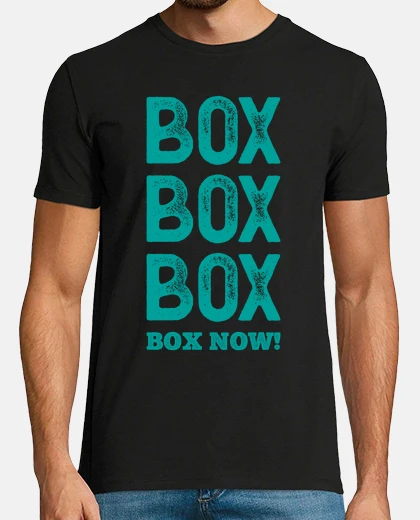 Tee-shirt boîte boîte boîte boîte maintenant f1