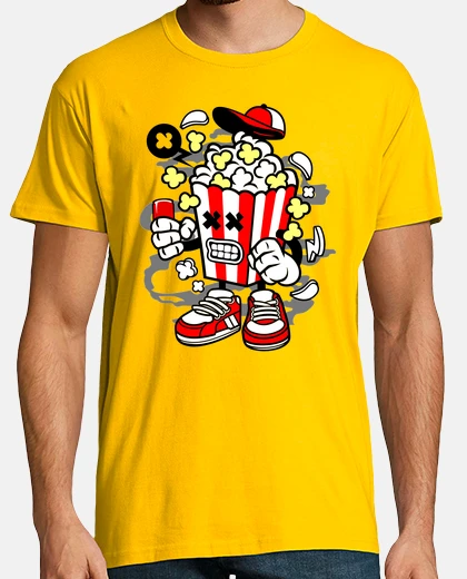 Tee-shirt boîte de pop-corn