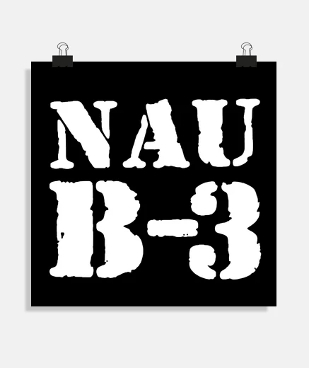 Poster boîte nau b-3