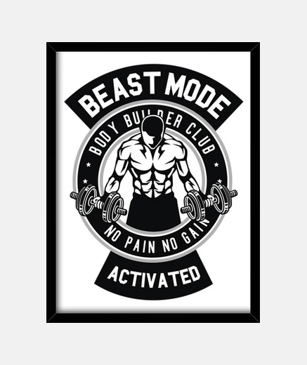 Cadre boîte sport gym formation musculation gymnastique musculation bodybuilder fitness gym