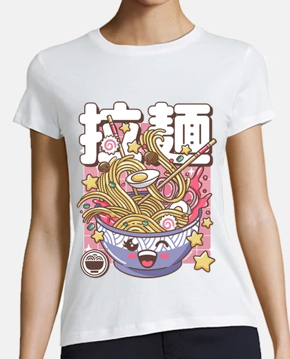 Tee-shirt Bol Ramen Kawaii Retro
