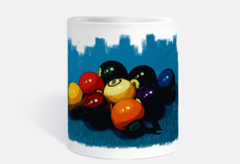 bola 9 saque taza