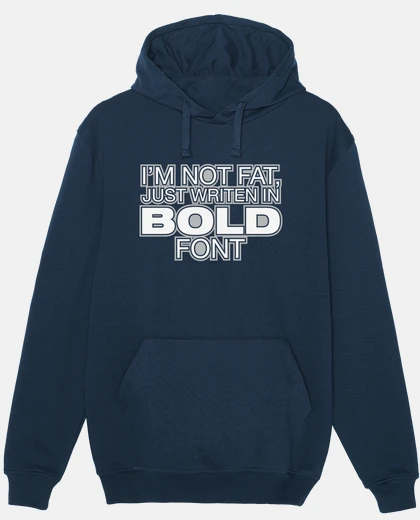 Sudadera BOLD FONT