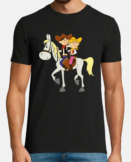 T-shirt Bolek e Lolek cowboys
